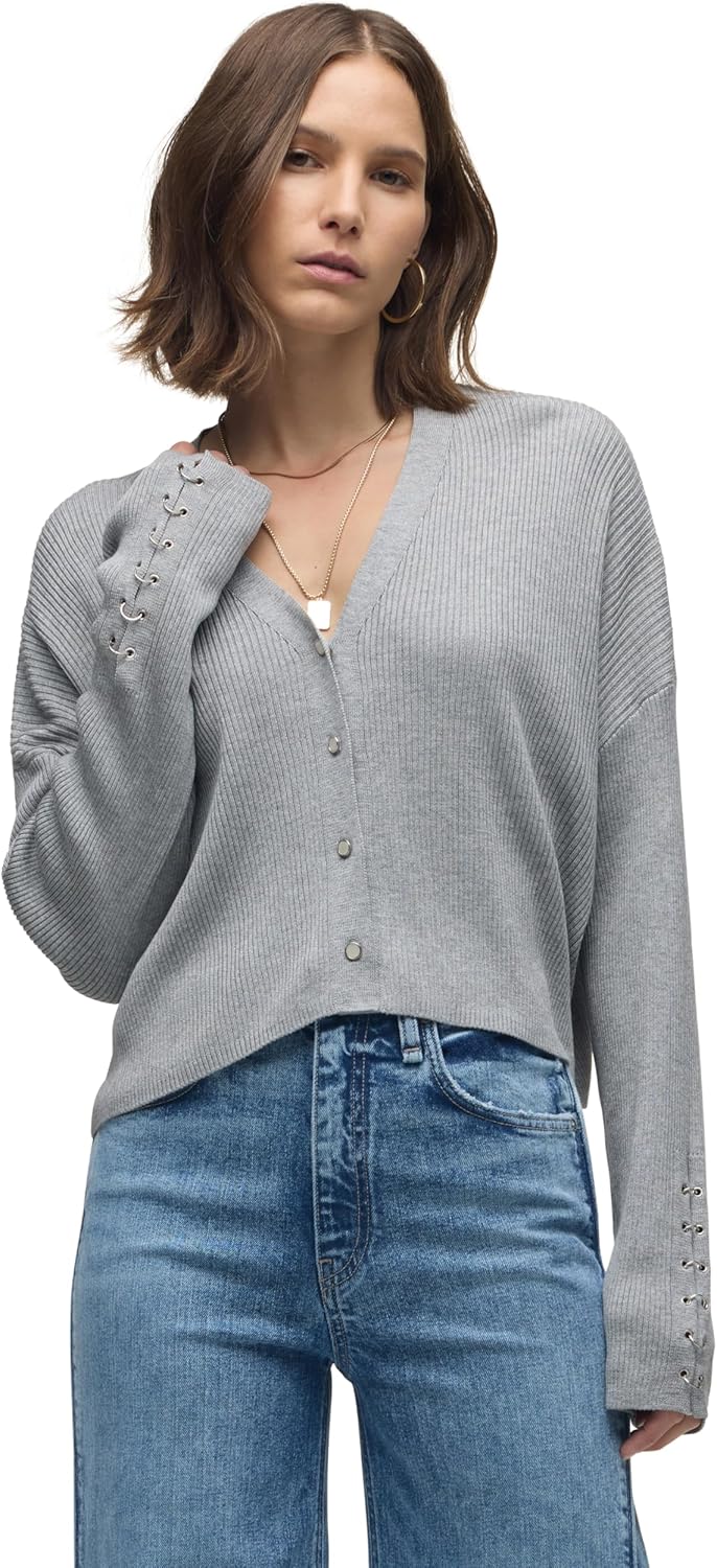 HUDSON Womens Boxy Cardi