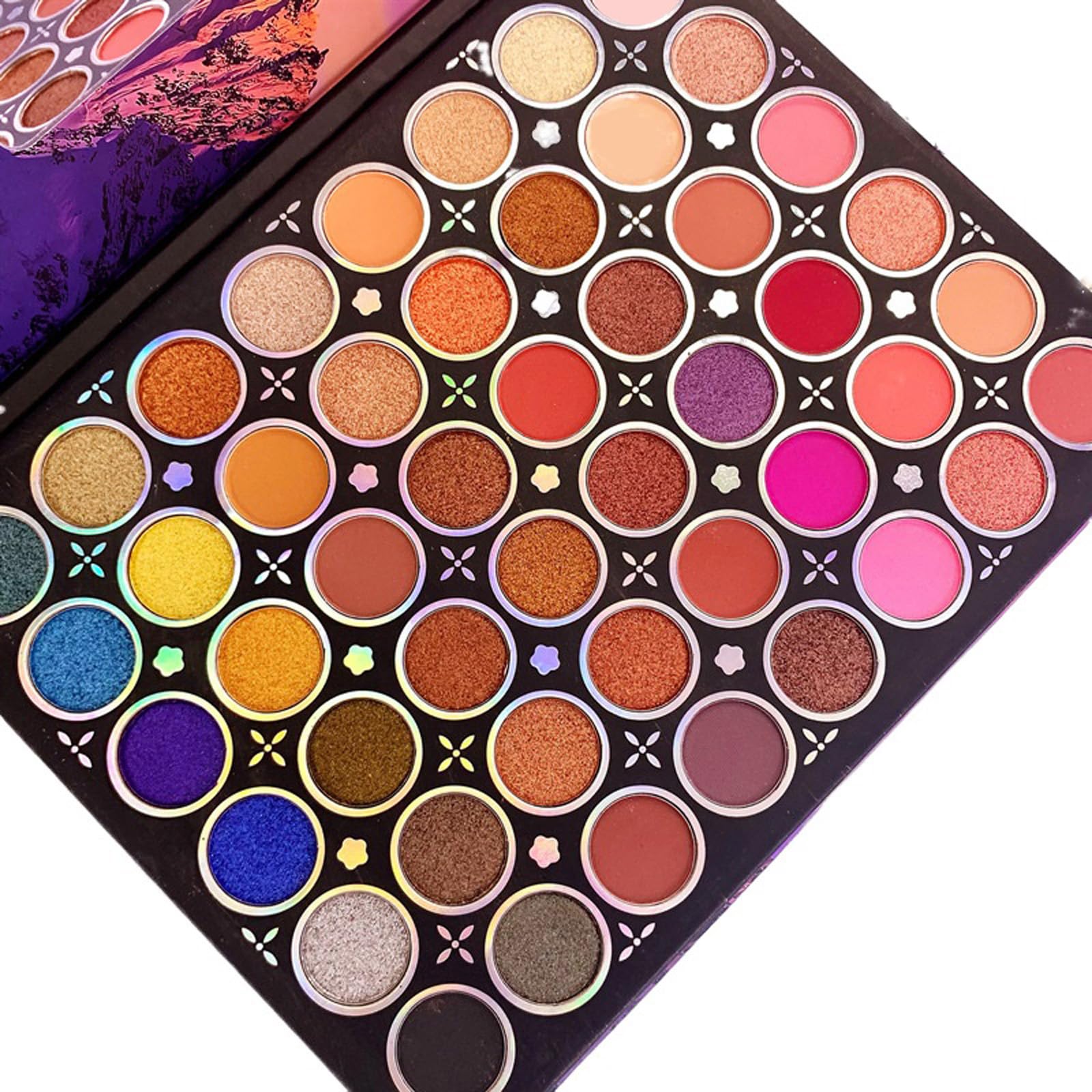 ABELYN Shimmer Eyeshadow Palette High Pigment 48 Colors Shimmery Eye Shadow Makeup Pallet Matte Eye Pressed Powder Palette Cosmetics