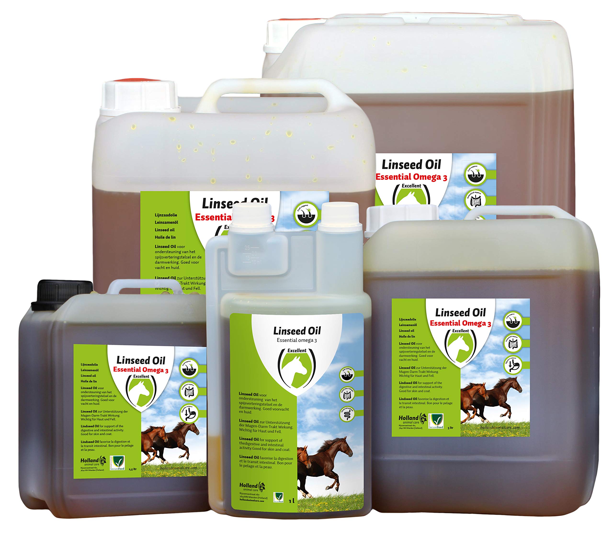 EXCELLENT Cuidado Del Caballo Aceite De Linaza