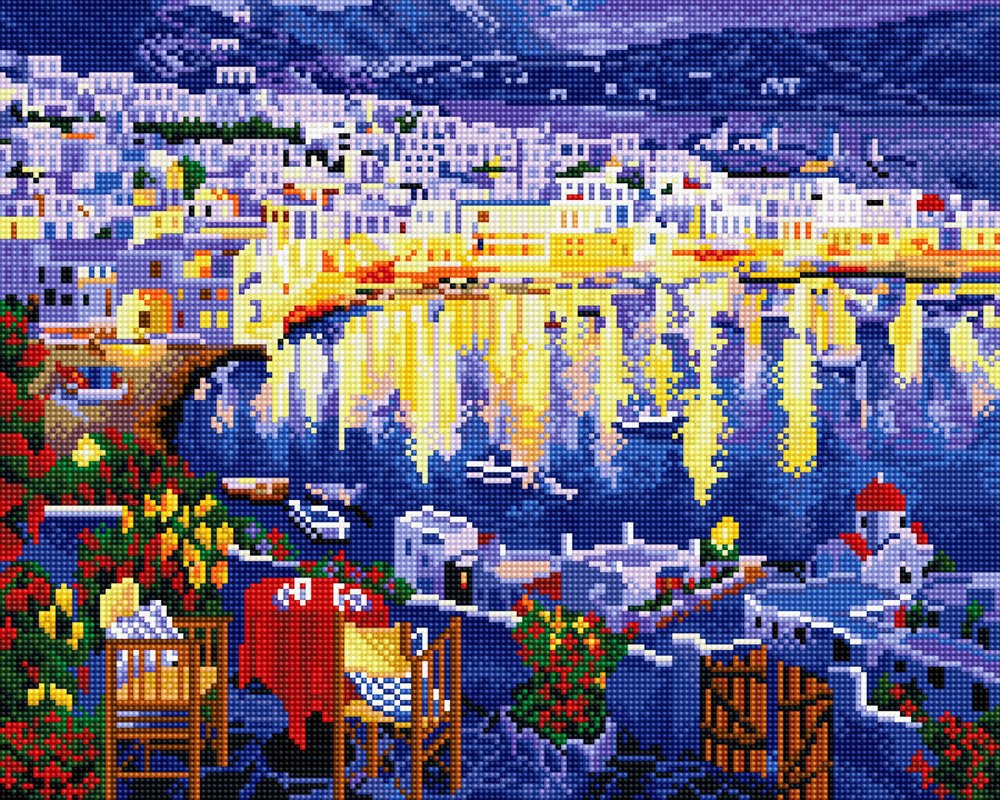 Crystal Creations Kit Pittura A Mosaico Con Diamanti In Legno, Mandala Fai Da Te Per Adulti, Idea Regalo Creativa