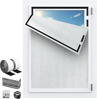 [Upgrade] Fenster Verdunkelung Dachfenster Leinenoptik, 100X150CM Verdunklungsrollo ohne Bohren, Verstellbar und Abnehmbar Verdunklungsplissee, Blackout Rollo Innen Sonnenschutz Zuschneidbar-Beige
