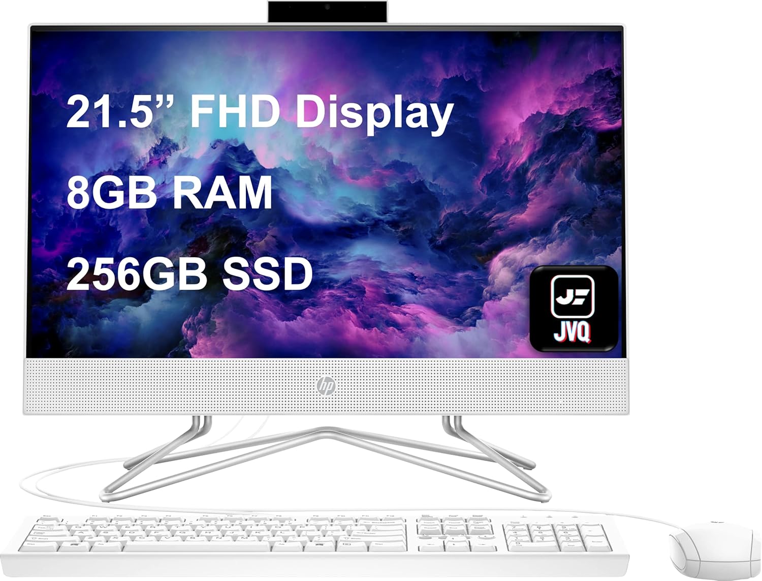 HP 22inch All in One Desktop Computer, 21.5" FHD Display, Intel Pentium J5040