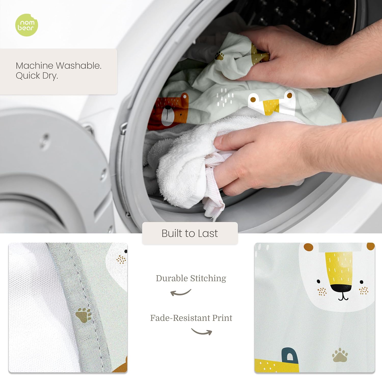 Waterproof Smock Baby Bibs for Eating (6-24 Months) image 5