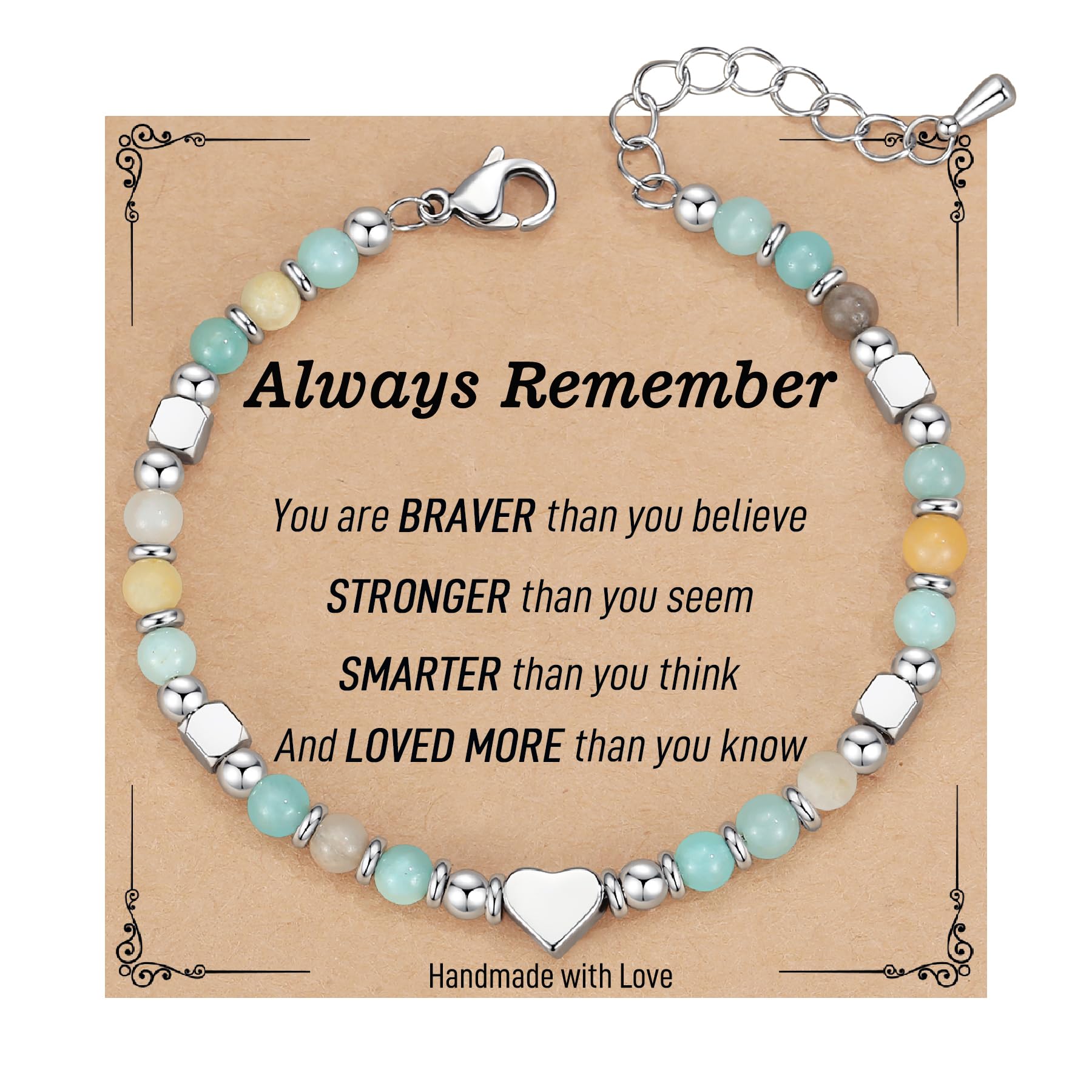 TONY & SANDY Bracelets for Teen Girls Gifts Trendy Stuff Kids Back to School Students Boho Bracelet Graduation Teenage Girl Ideas 7 8 10 12 13 14 16 18 Birthday Easter Stocking Stuffers