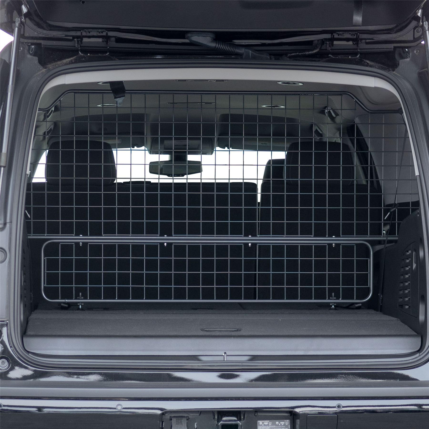 Travall Dog Guard Compatible with GMC Yukon XL SUV (2014-2019) Vehicle Specific Trunk Guard Tailored Fit Luggage Barrier Load Separator Heavy Duty Powder Coated Steel Pet Barrier