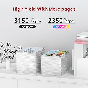 067H Toner Compatible for Canon 067 Toner Cartridge Set - 067 Toner Work for Canon Mf656Cdw Toner Cartridge Mf654Cdw Lbp632Cdw Mf650C Mf653Cdw Printer | High Yield for Canon Cartridge 067 067H 4 Pack