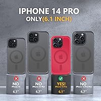 Vista 246 de MOCCA - Funda magnética resistente para iPhone XR de 6.1 pulgadas, compatible con MagSafe, funda con protección contra caídas de grado militar