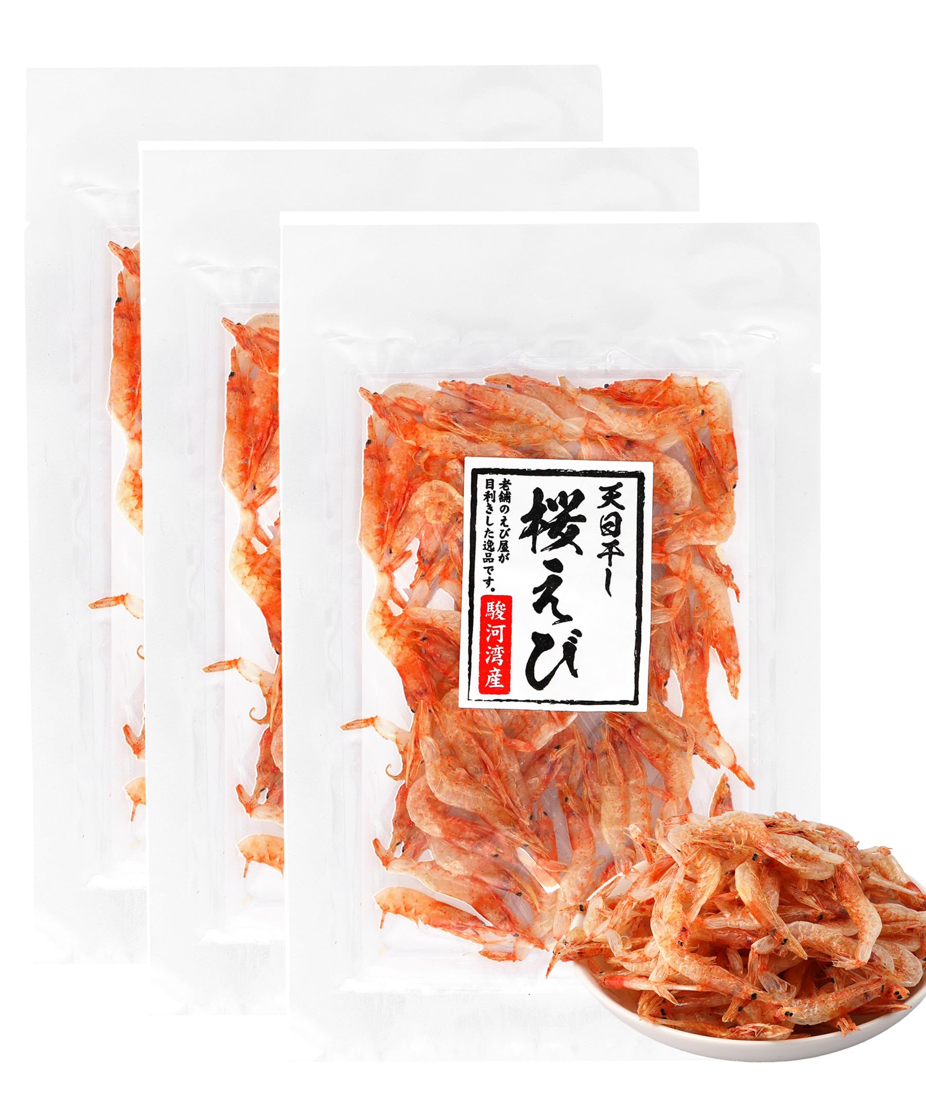 Amazon.co.jp: Sakura Shrimp, Domestically Produced in Suruga