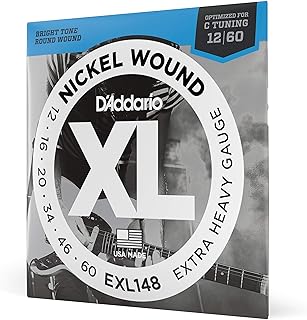 Encordoamento Para Guitarra .012-.060 D'Addario XL Nickel Wound EXL148