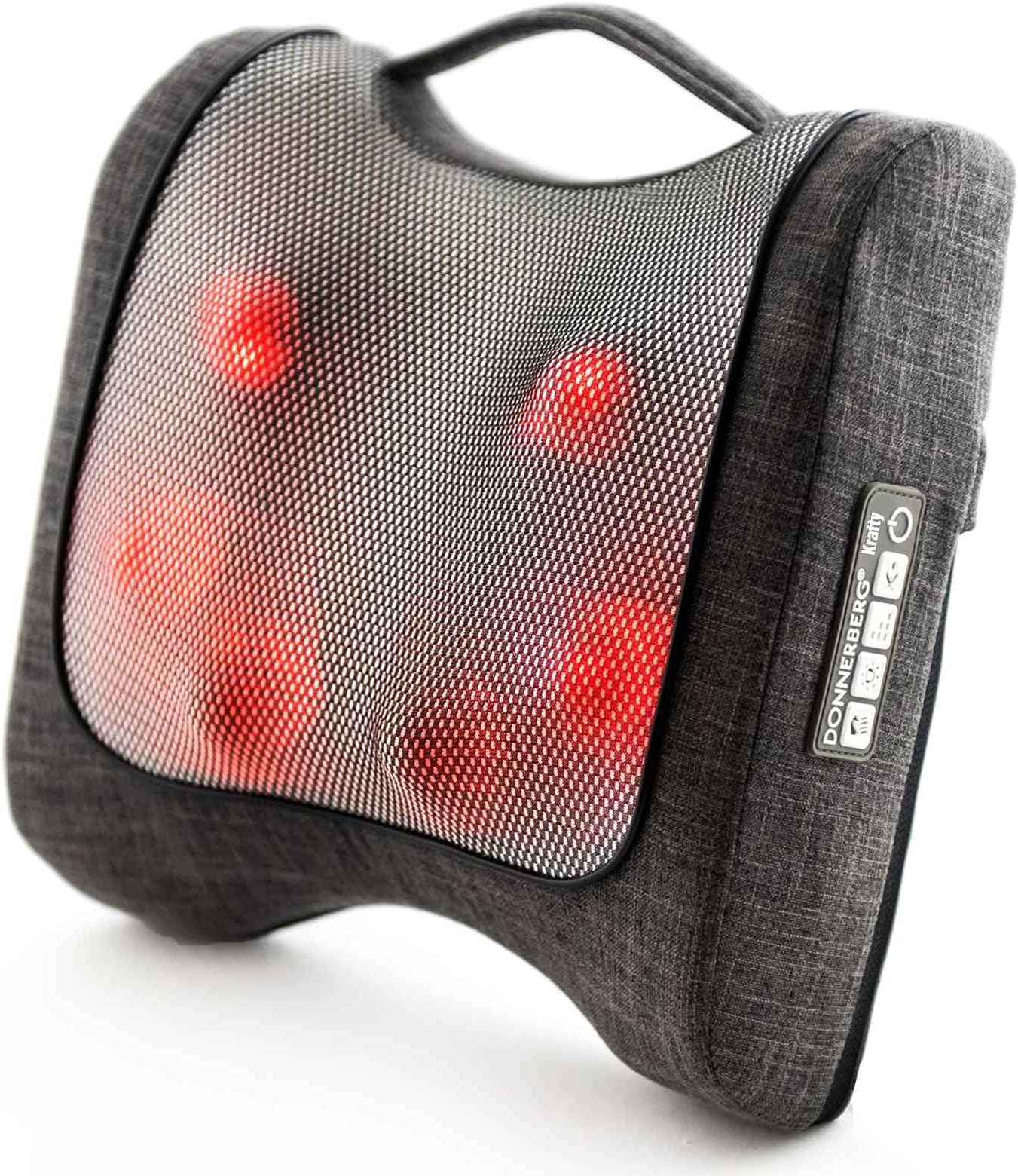 Donnerberg Back Massager with Shiatsu and Tapping Massage, German Quality,Advanced Infrared Heat for Muscle Pain Relief and Relaxation