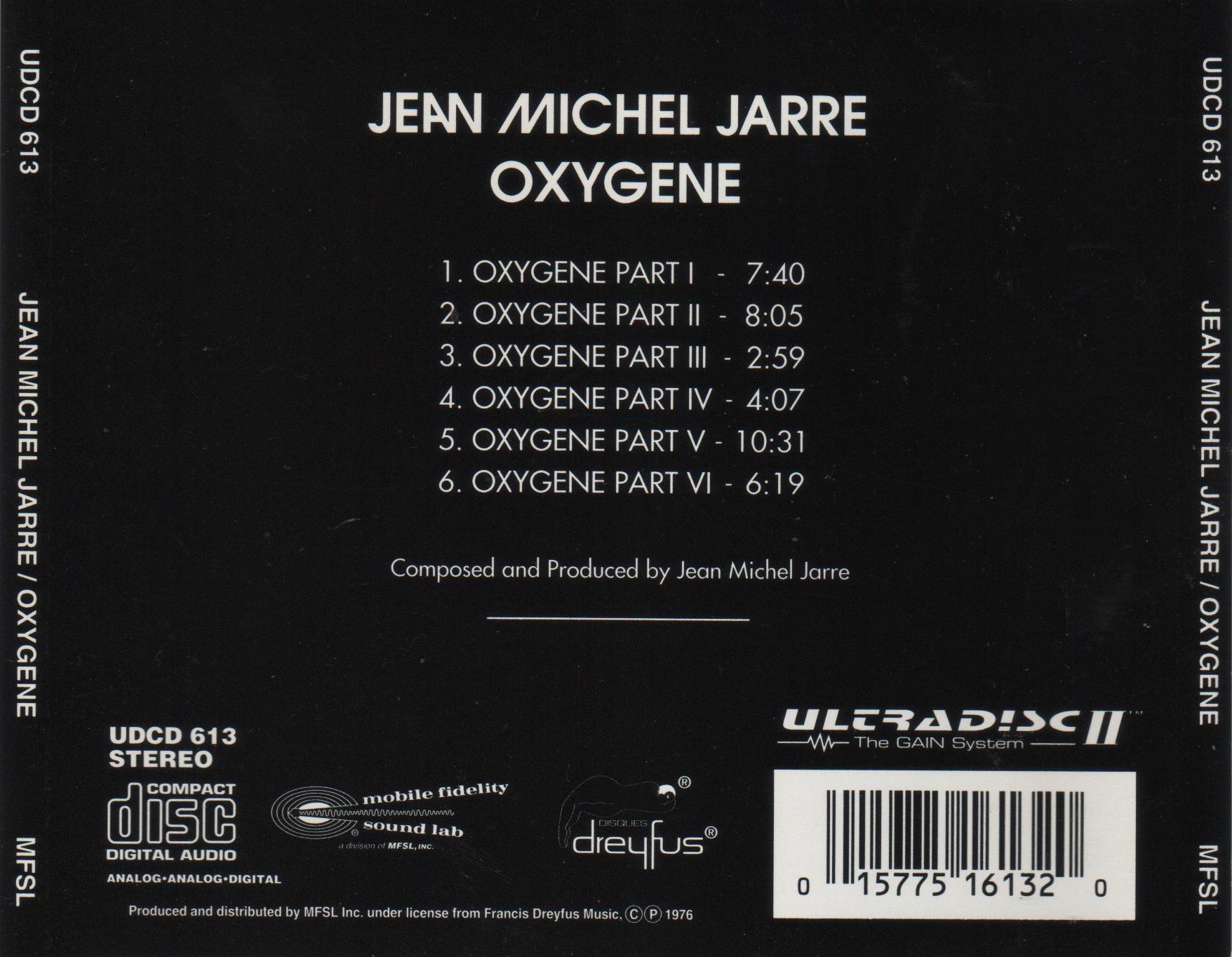 Oxygene/Ultra Disc