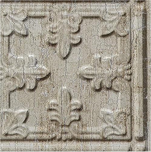 Miniatura 67 de FASÄDE Panel decorativo para salpicaduras de vinilo de estilo tradicional / patrón 10 en bronce antiguo (muestra de 6 x 6 pulgadas)