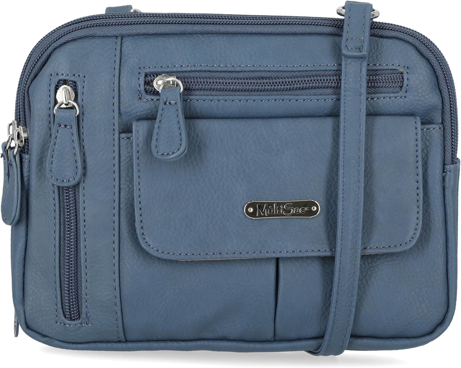 MultiSac Zippy Triple Compartment Crossbody Bag - Image 3