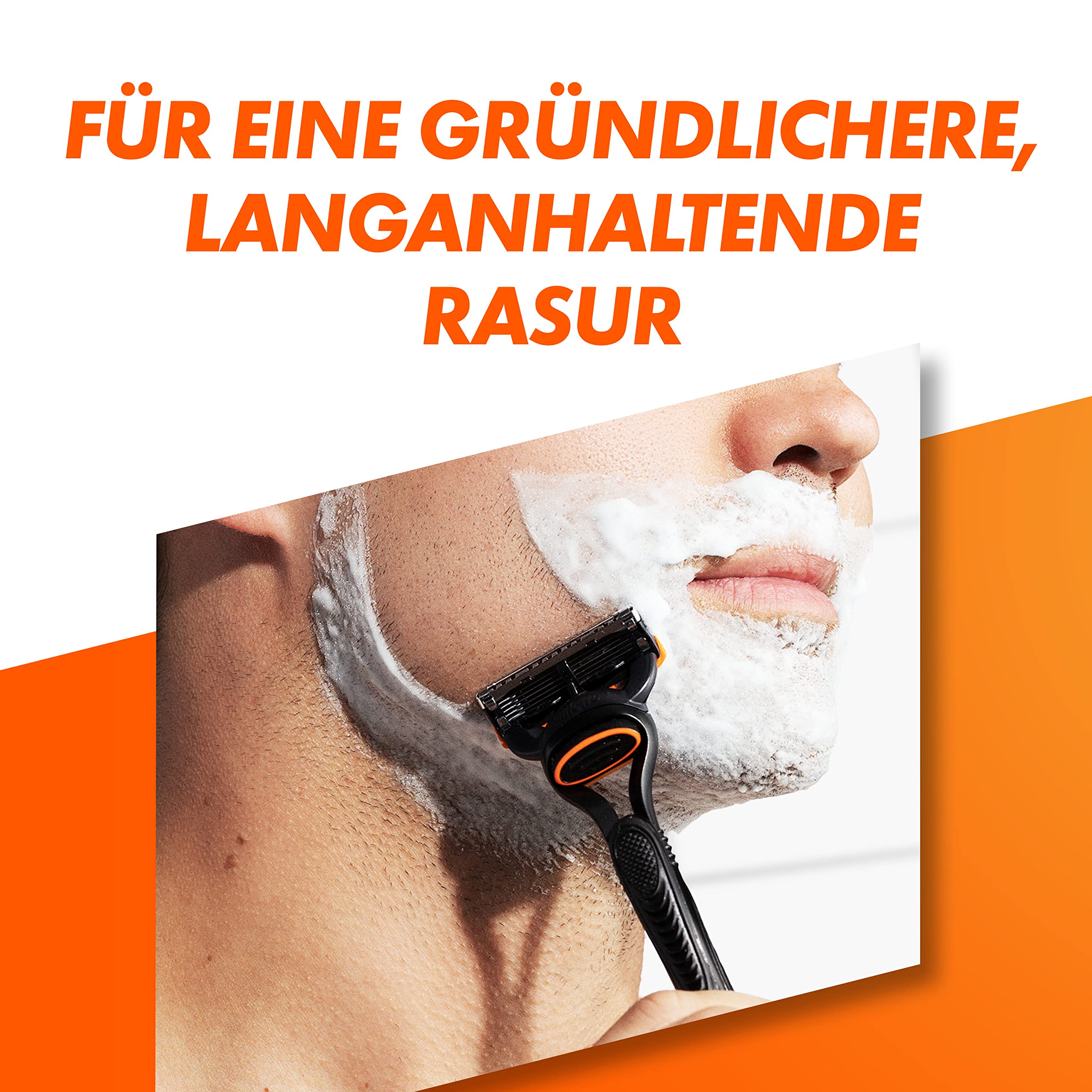 Gillette Fusion 5 Rasierklingen für Rasierer, 8 Ersatzklingen für Nassrasierer Herren mit 5-fach Klinge, Made in Germany