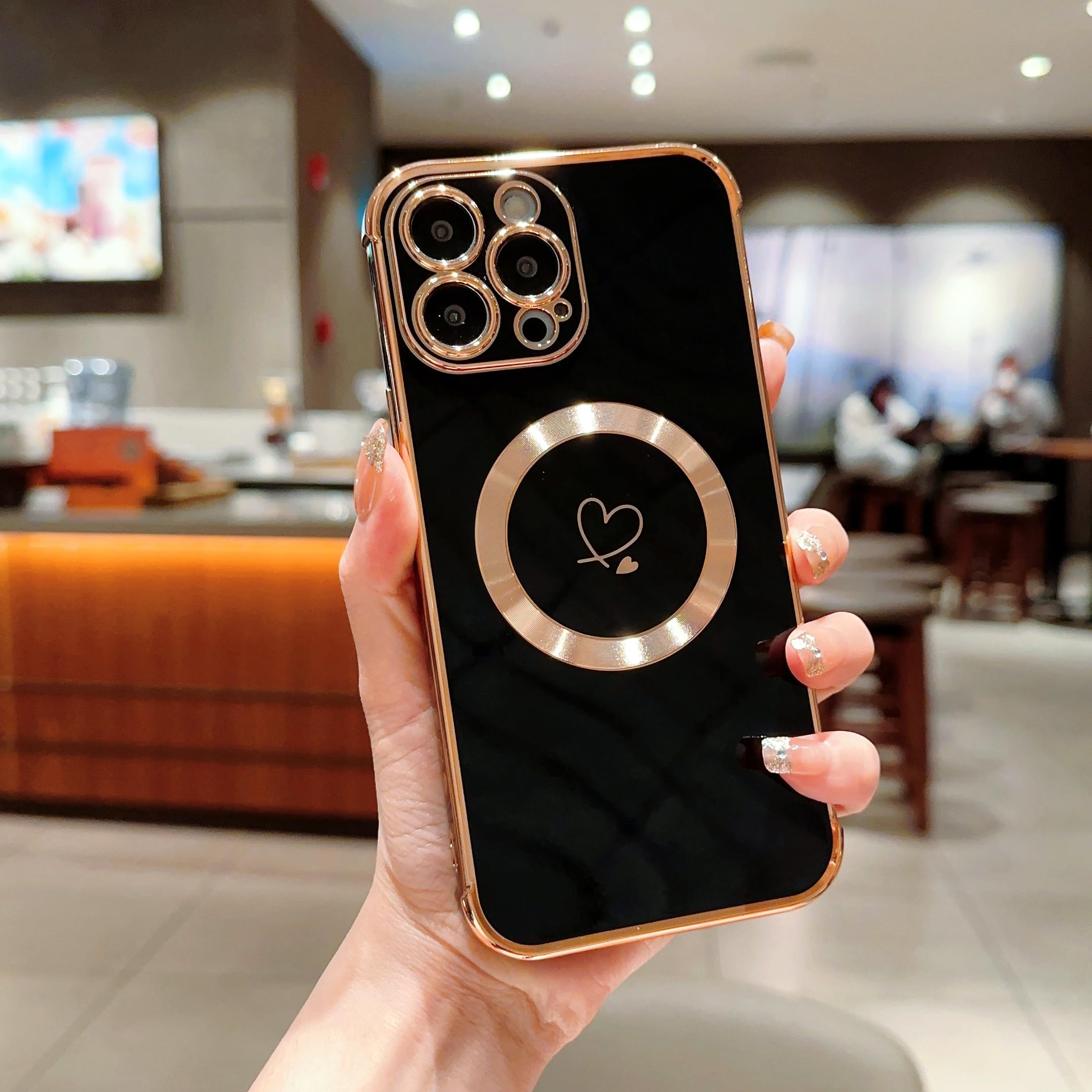 zjmriod Compatible with iPhone 15 Case for Women, Luxury