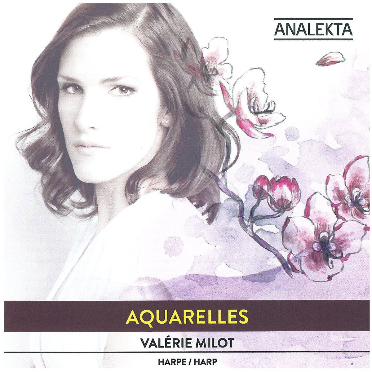 Watercolors [Audio CD] Valérie Milot; Erik Satie; Bedrich Smetana; Claude Debussy; Franz Liszt; Marcel Tournier; Henriette Renie; Isaac Albeniz; Marius Flothuis and Valerie Milot