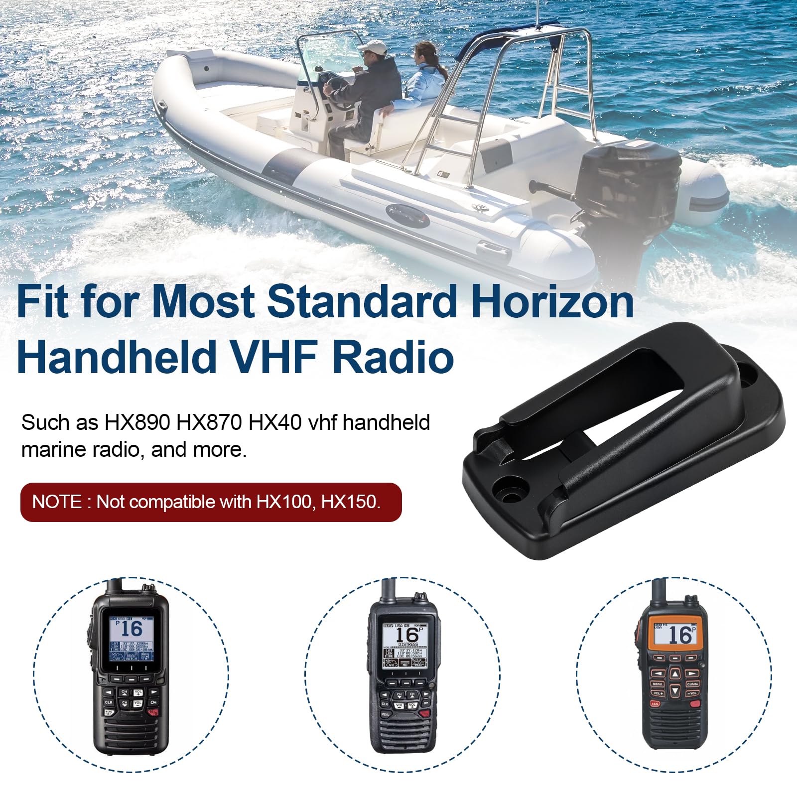 Amazon.com: VHF Handheld Radio Hanger Clip Replacement for
