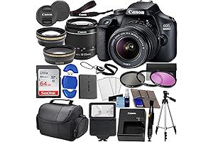 Canon Rebel T100 Bundle: Capture Stunning Moments Effortlessly