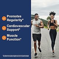 Vista 3 de Carlson - Geles de magnesio, 400 mg de magnesio por cápsula blanda, soporte cardíaco y muscular, cápsulas de gel de magnesio, función intestinal