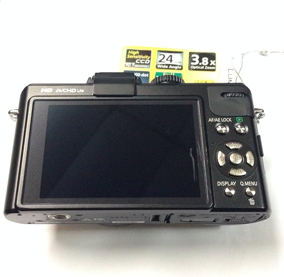 Panasonic Lumix DMC-LX5 10.1 MP Digital Camera with 3.8x Optical Image Stabilized Zoom and 3.0-Inch LCD - Black (OLD MODEL)