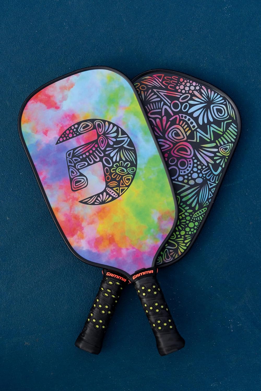 Gamma Made in The USA Pickleball Paddles, NeuCore & Sensa Polycore Technology, Textured Graphite, Honeycomb Grip, USAPA Approved, Additional Power & Control - Multiple Colors and Shapes