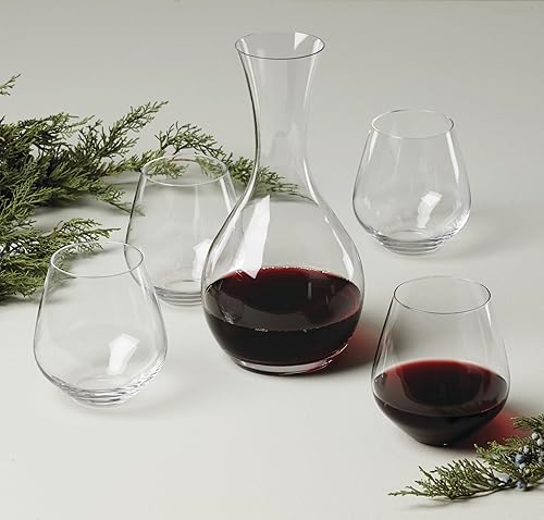 Miniatura 6 de Lenox Tuscany Classics - Juego de 5 decantadores y vidrio, 4.15 libras, transparente