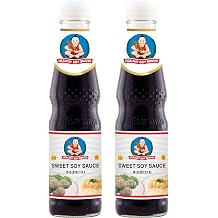 Healthy Boy Thai Sweet Soy Sauce White Label, 14 Ounces, Product of Thailand Pack of 2
