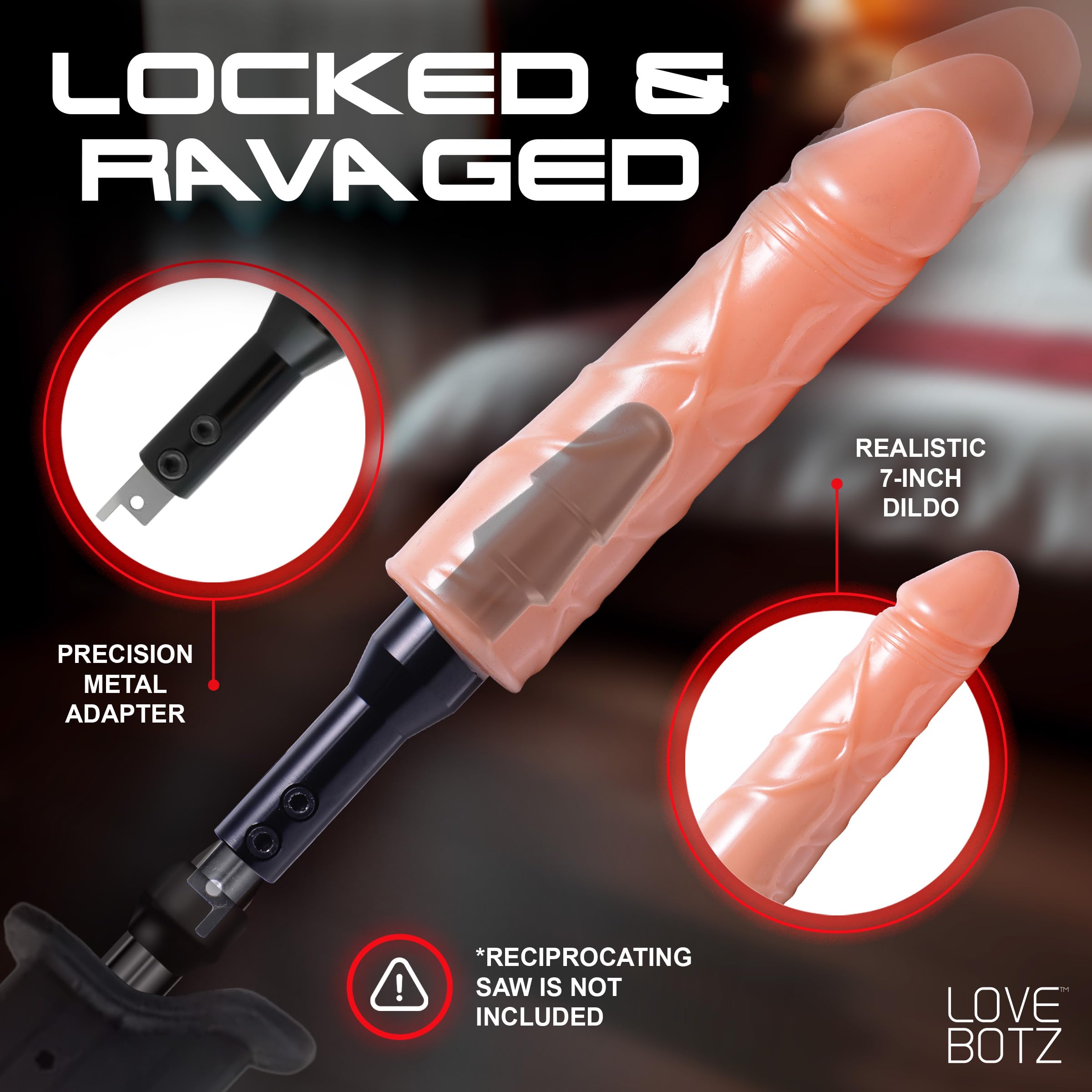 LoveBotz The Fucking Adapter Plus with Dildo LoveBotz The Fucking Adapter Plus with Dildo