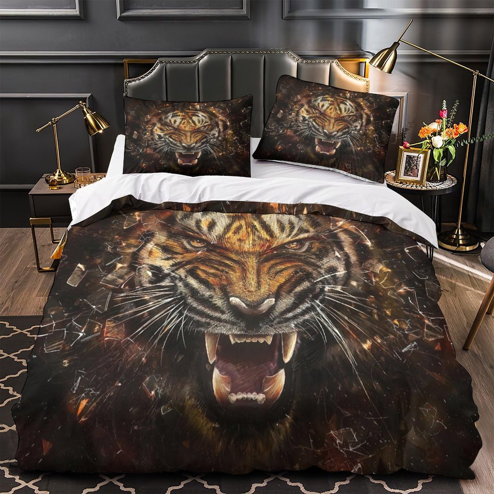 Bâtons de hockey sur gazon parure de lit 3D housse de couette respirante douce