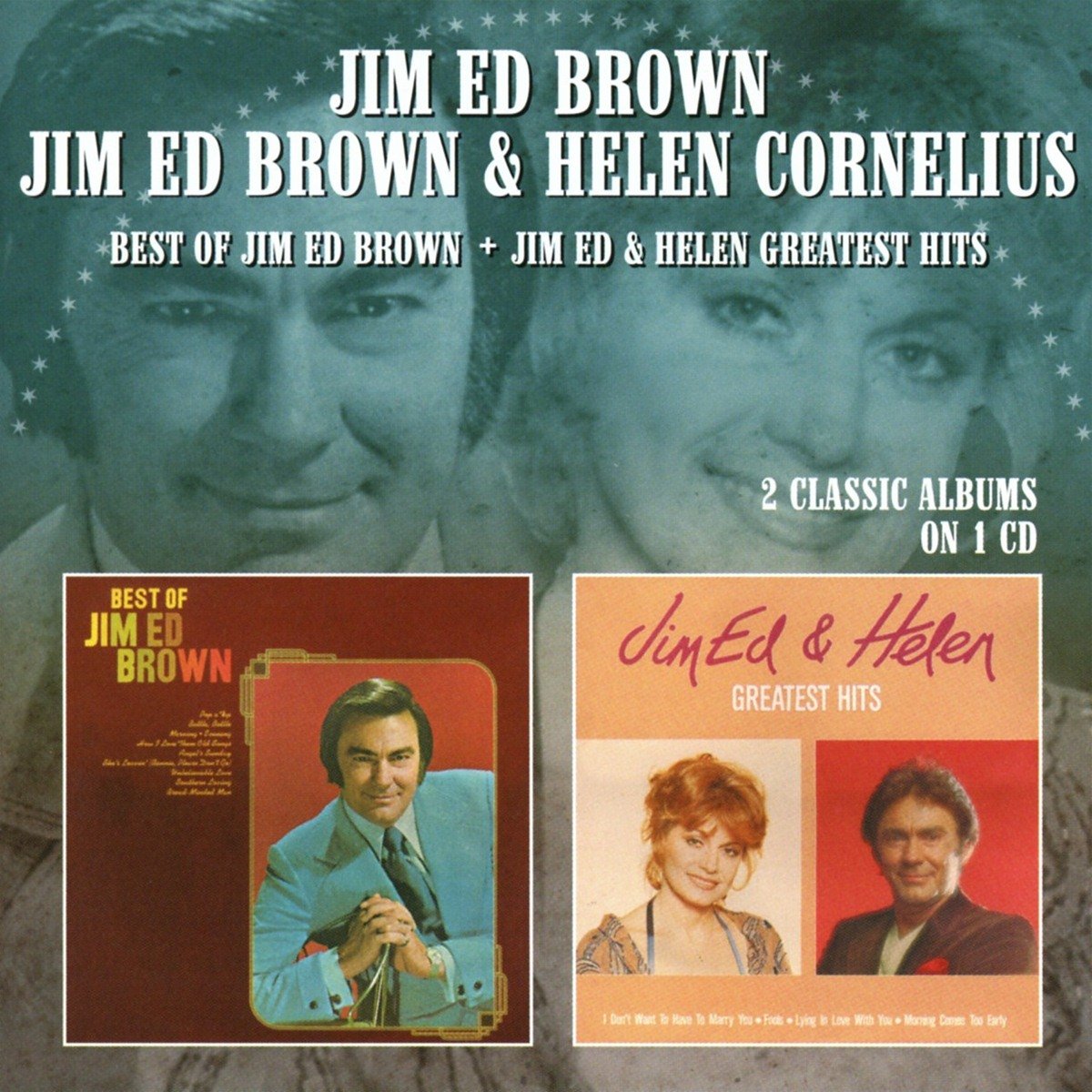 【中古】 Jim Ed Brown / Helen Cornelius / Best Of Jim Ed Brown / Jim Ed & Helen Greatest Hits 81WelYGCz2L.jpg