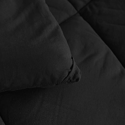 Miniatura 5 de NTBAY Juego de edredón individual con sábanas, juego de ropa de cama individual suave y transpirable de 5 piezas, cama individual en una bolsa,