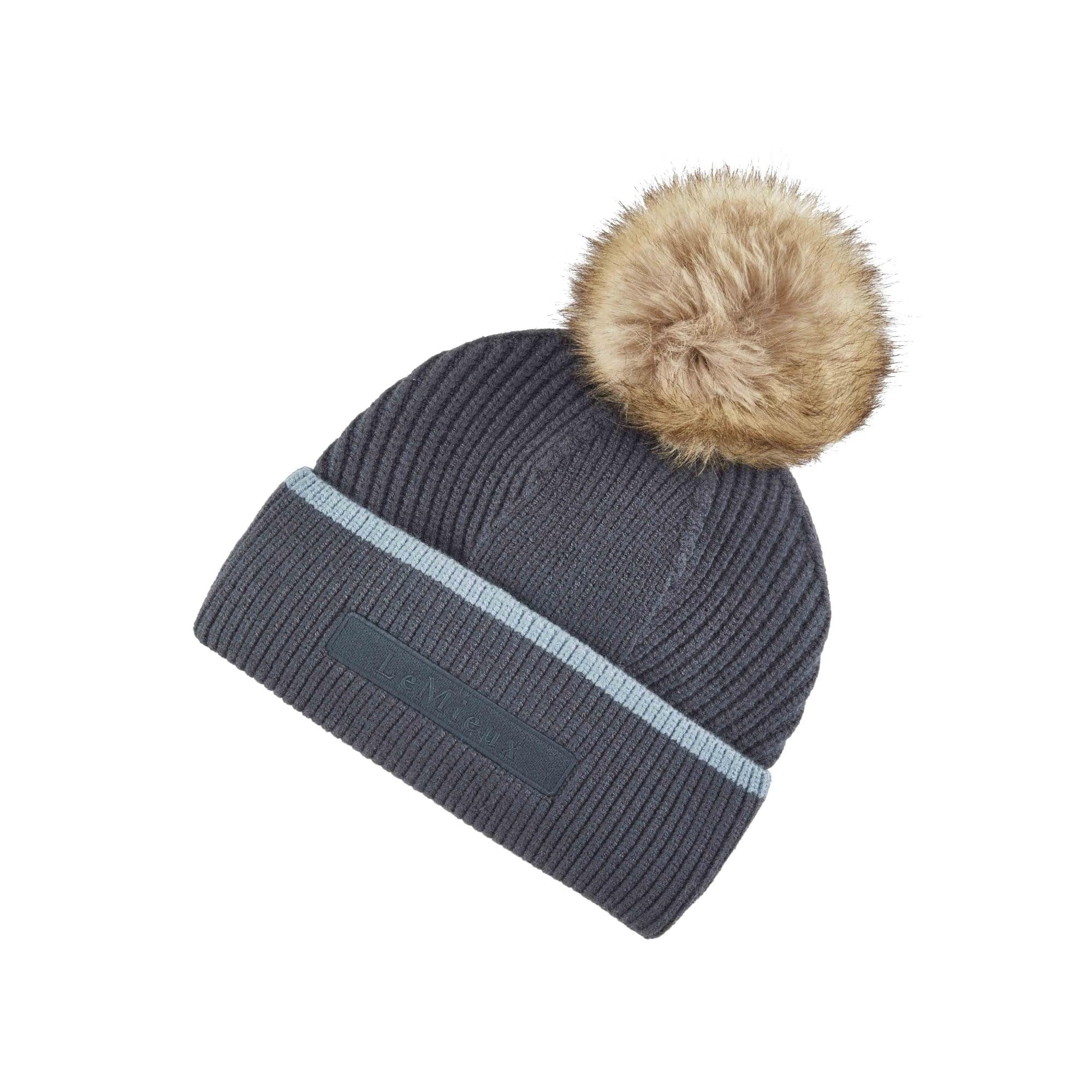LeMieux Clara Cable Womens Beanie Hat - Petrol
