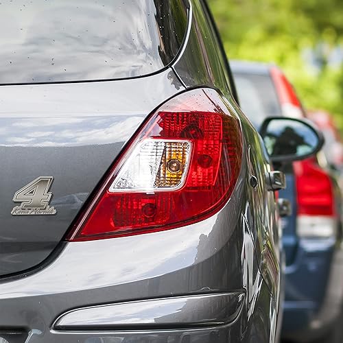 Vista 15 de Rico Industries NASCAR Racing Signature - Emblema de automóvil de níquel antiguo para automóvil, camión, SUV