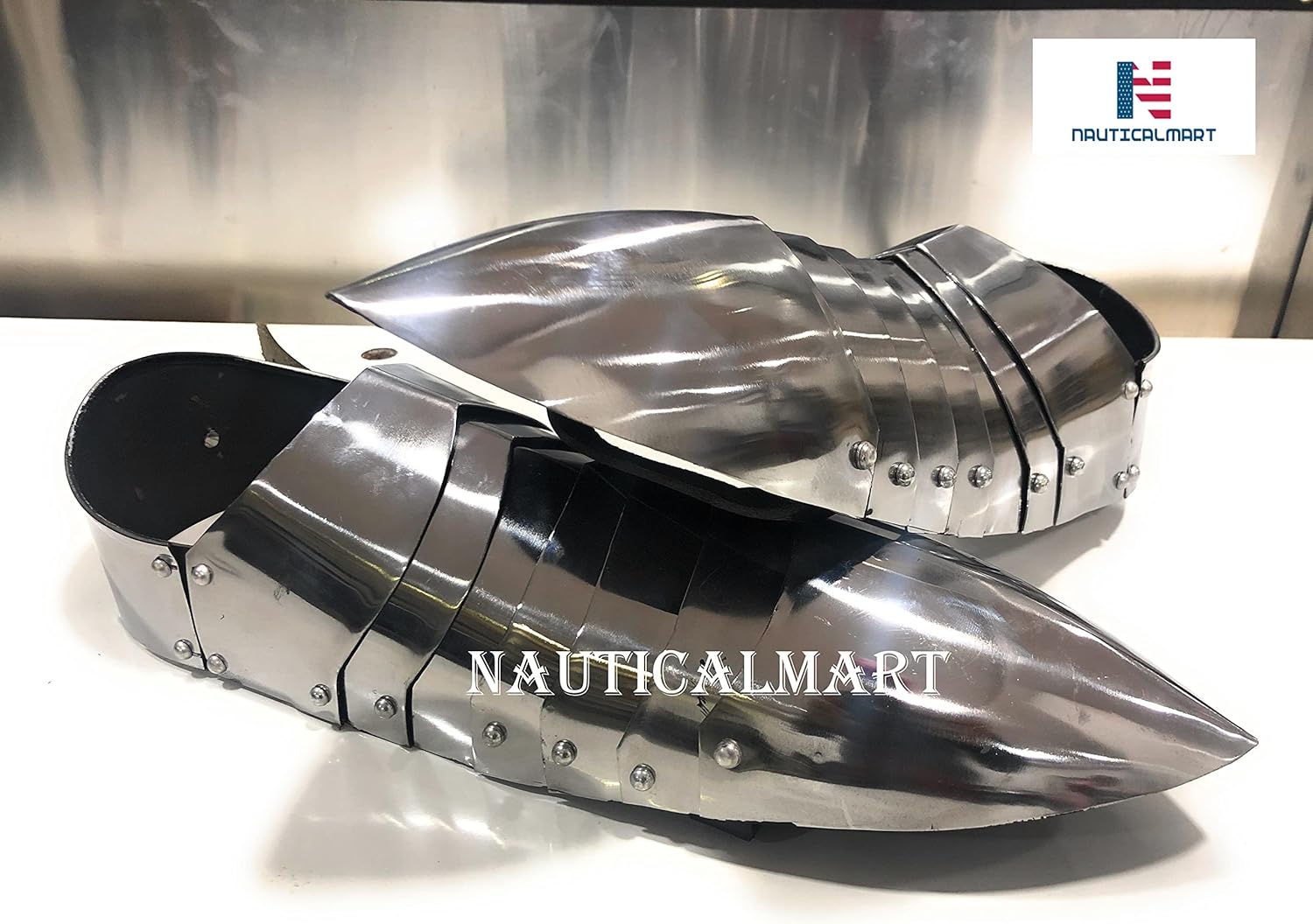 Medieval Sabaton Steel Armor Shoes Reenactment LARP