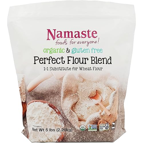 Namaste Foods Organic Perfect Flour Blend, Gluten, 5 lb