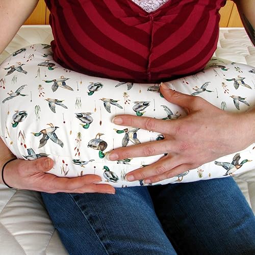 Miniatura 3 de Fundas de almohada de lactancia con estampado de patos y aves de acuarela para niños y niñas, funda de almohada de caza de patos salvajes, aves,