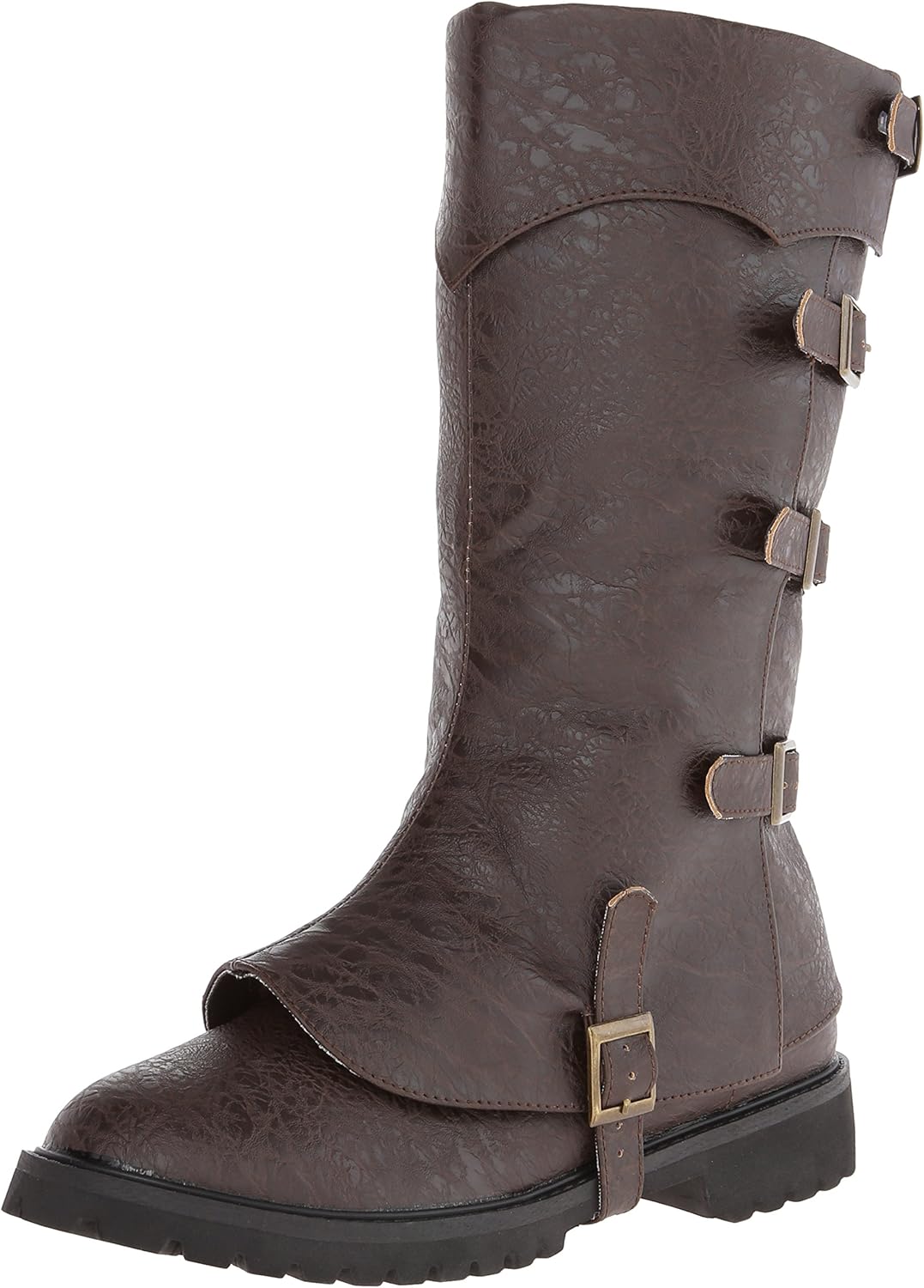 Funtasma Women's Gotham-105, Brown Distressed Polyurethane, 10-11