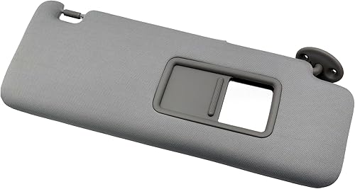 Reemplazo de visera solar del lado derecho del pasajero para Toyota 4Runner Limited 2010-2023 7431035B01B1 7431035B00B1 gris