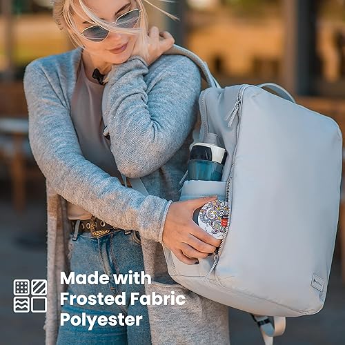 Miniatura 6 de Nordace Laval - Mochila para laptop con puerto de carga USB, resistente al agua, mochila diaria para laptop para negocios y trabajo, 15.6 pulgadas,