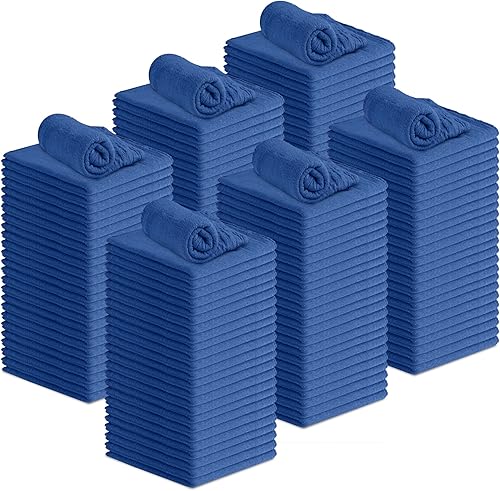 Avalon Towels Cotton Shop Trapos  Paquete de 150 trapos de limpieza de 12 x 14 pulgadas  Toallas absorbentes y toallas de limpieza multiusos para