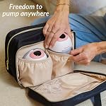 Ameda Universal Breast Pump Travel Bag | Pumping Essentials | Wearable Breast Pump Bag with Cooler | Wearable Breastpump Tote | Breastmilk Cooler
