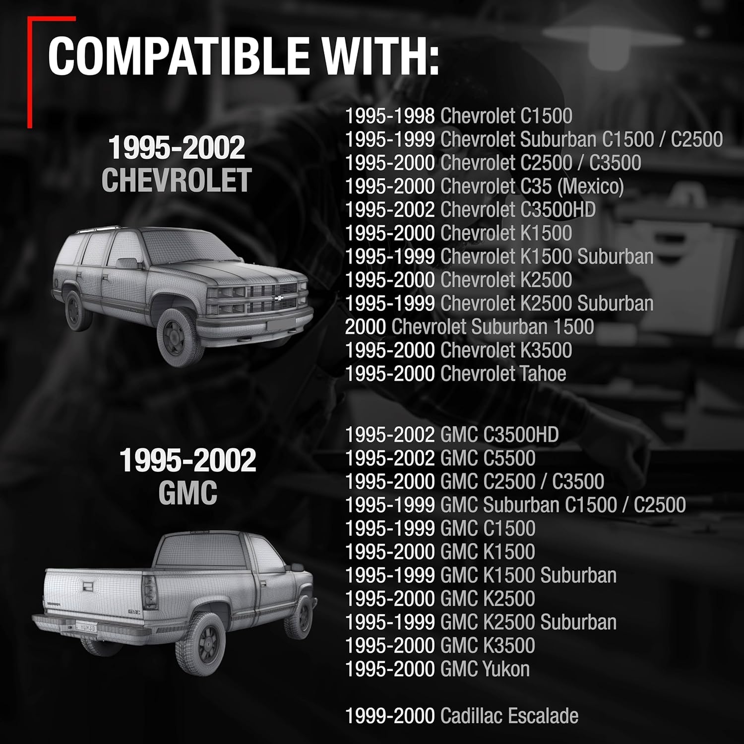 Interior Front/Rear Driver & Passenger Door Handle - Compatible with 1995-1999 Chevrolet GMC C1500 K1500 Suburban, C2500 K2500 Suburban, 95-00 C3500 K3500, 95-02 C3500HD, C5500 - Blue - OEM 15708045