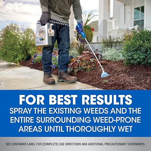 Miniatura 10 de Roundup Eliminador de malezas y hierba de doble acción más recambio preventivo de 4 meses, 1.25 galones (paquete de 2)