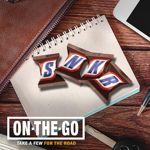 Miniatura 5 de Snickers Barras de chocolate con caramelo miniatura