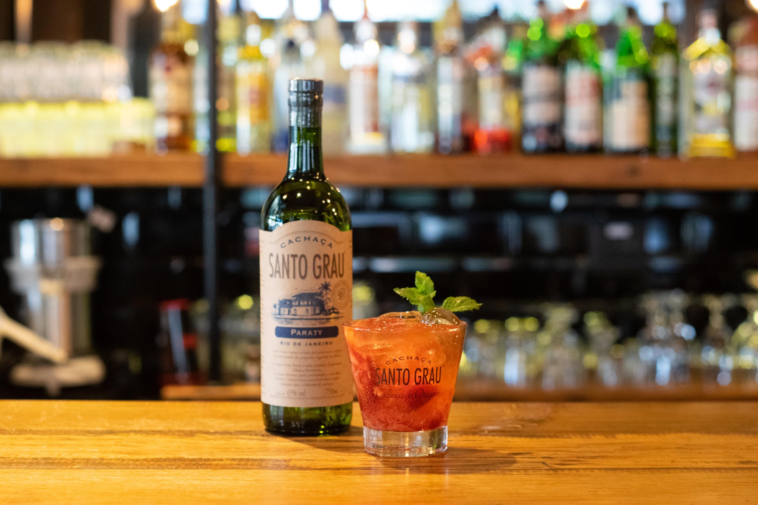Santo Grau Cachaça Paraty - 1 botella de 70 cl