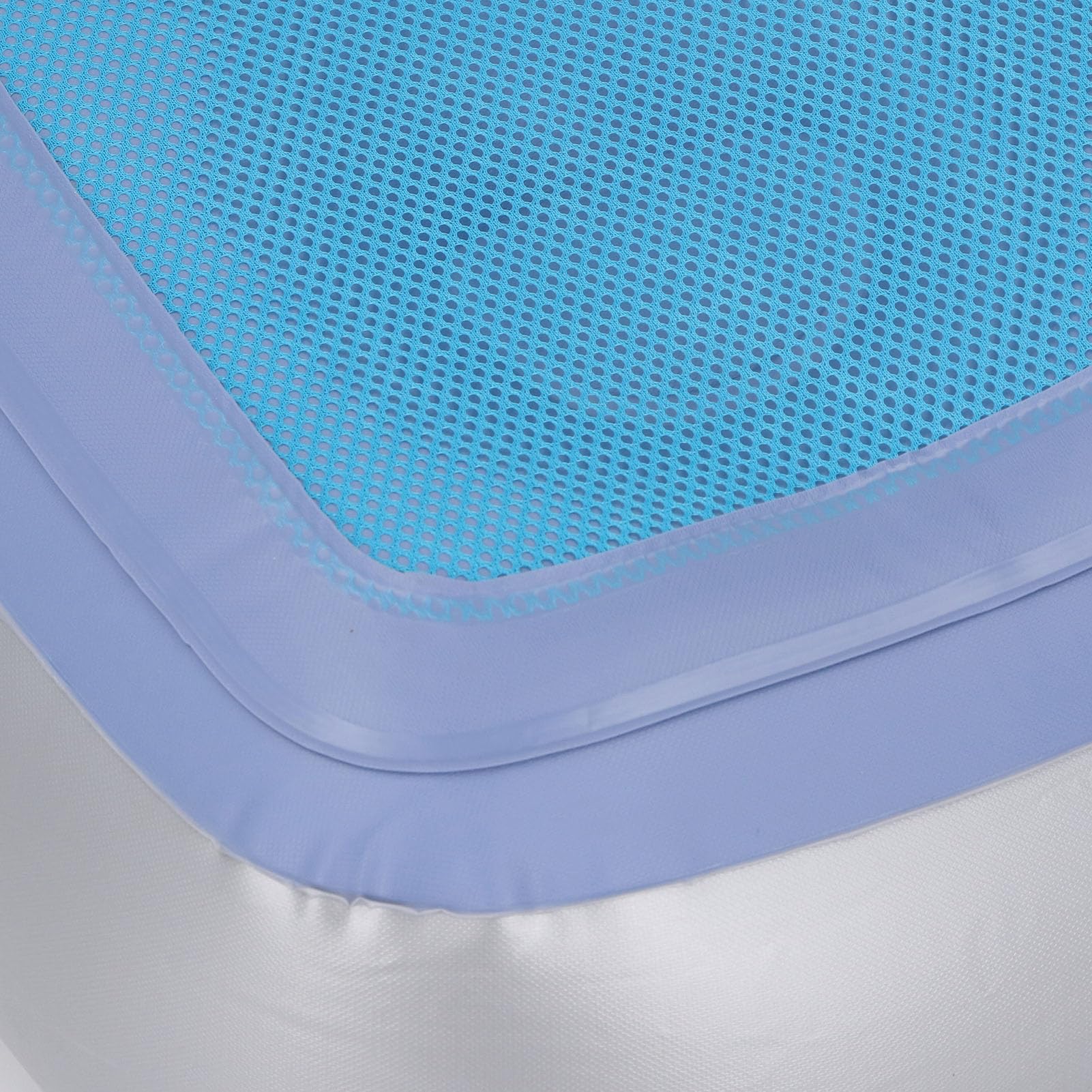 Jiawu Siège Rehausseur sécurisé pour Spa, fermeté Réglable, Coussin Double Fonction pour Piscines et Centres de Bien-être (Blue)