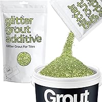 Vista 15 de Hemway Glitter Grout Tile Additive - Aditivo de lechada con purpurina para azulejos, 100 g/ 3.53 onzas, para azulejos de baño o cocina