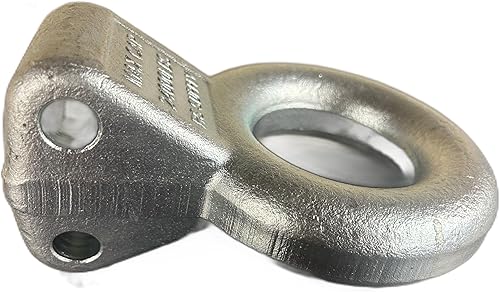 Miniatura 4 de Anillo de lunette de acero chapado en zinc, diámetro interior de 3 pulgadas, 24,000 libras, requiere montaje en canal