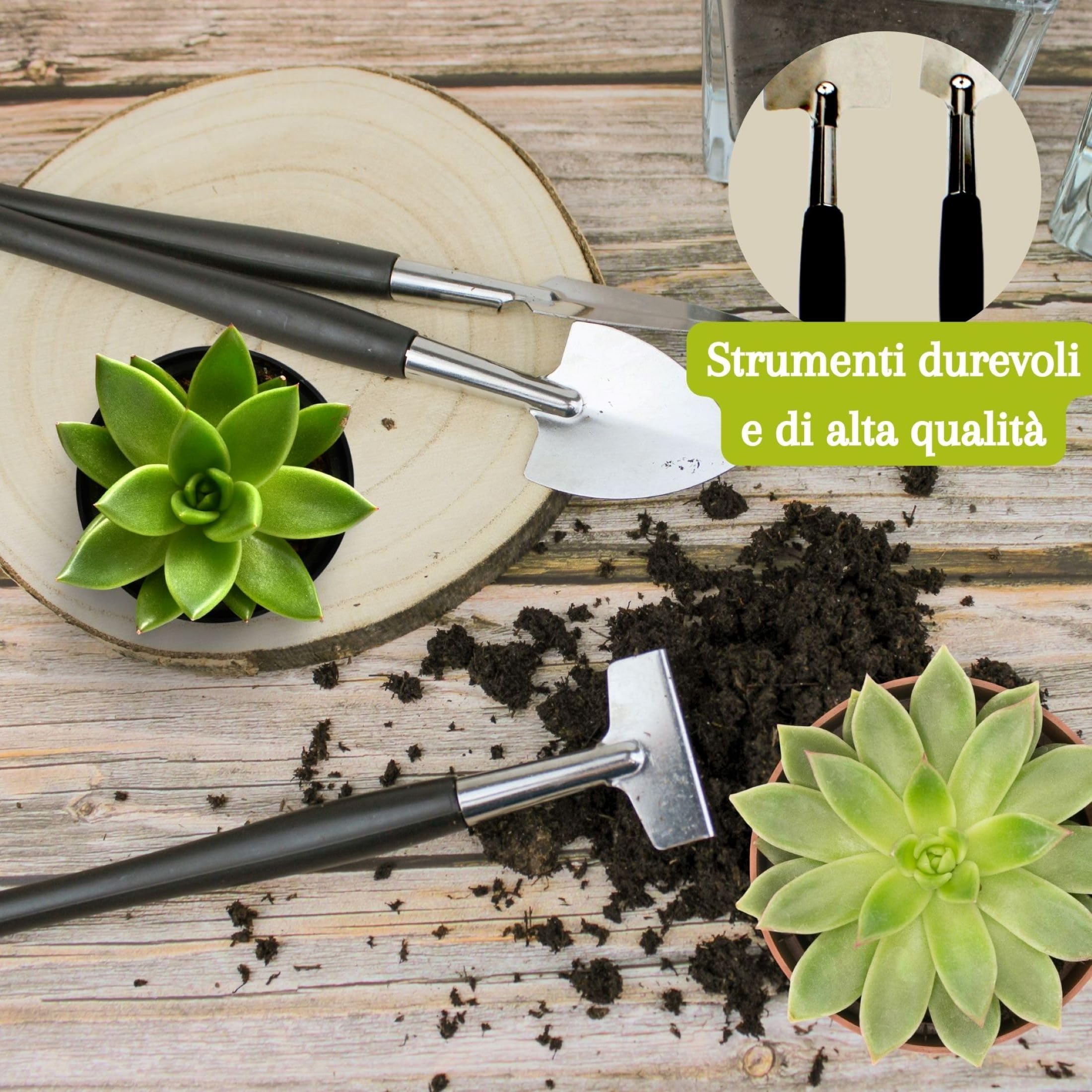 Cultivea® Set di 32 Attrezzi Completi per Bonsai - Attrezzi in Acciaio - Giardino - Cesoie per Bonsai e Cura delle Piante - Forbici - Pinze - Potatura Bonsai - Filo di Alluminio