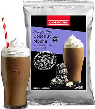 Amazon.com : Cappuccine Coconut Mocha Frappe Mix, 3 Pound (Pack of